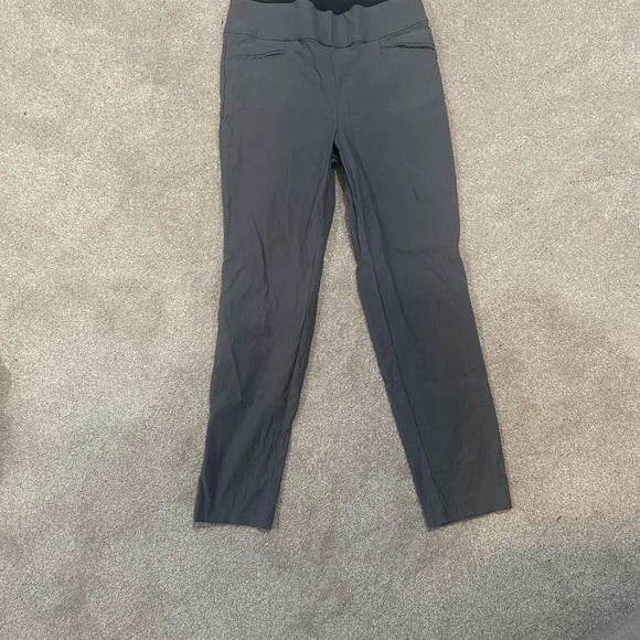 Violets & Roses Pants - Women's Elegant Gray Trousers